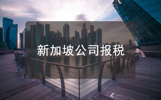 新加坡注册公司报税指南，这些税务知识你要明白