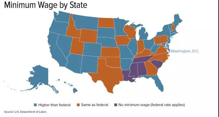 美国众议院通过15美元最低工资法案，但预计受阻参议院2